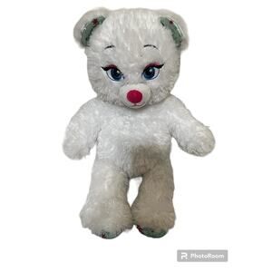 Build-A-Bear Disney Frozen ELSA White Bear Frozen Fresh 16" Stuffed Animal Plush
